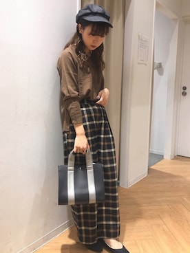 REINAさん(レディース・162cm)の秋コーディネート