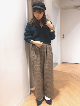REINAさん（レディース・162cm）の秋コーディネート