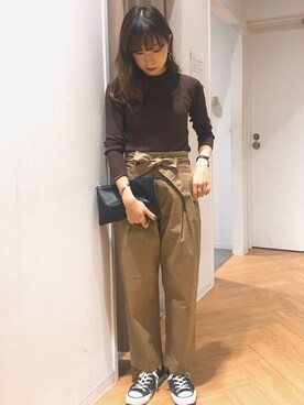 REINAさん（レディース・162cm）の秋コーディネート