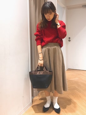 REINAさん（レディース・162cm）の秋コーディネート