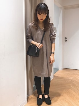 REINAさん(レディース・162cm)の秋コーディネート