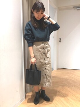 REINAさん(レディース・162cm)の秋コーディネート