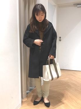 REINAさん（レディース・162cm）の冬コーディネート