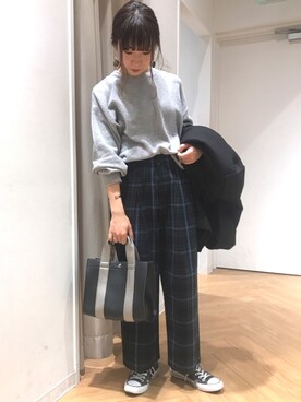 REINAさん(レディース・162cm)の冬コーディネート