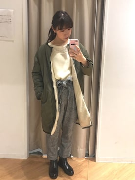 REINAさん(レディース・162cm)の秋コーディネート