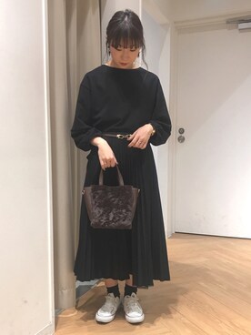 REINAさん(レディース・162cm)の冬コーディネート