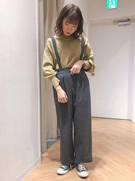 REINAさん（レディース・162cm）の冬コーディネート