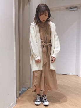 REINAさん(レディース・162cm)の冬コーディネート