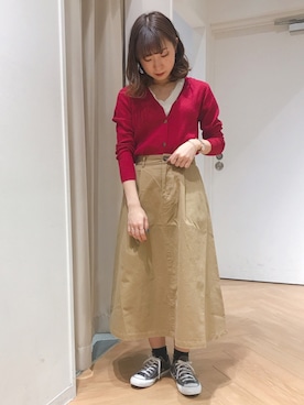 REINAさん（レディース・162cm）の冬コーディネート