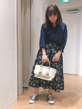 REINAさん（レディース・162cm）の冬コーディネート