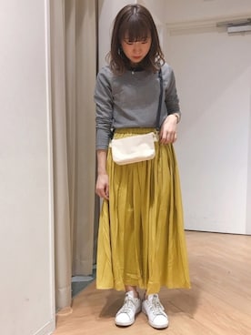 REINAさん（レディース・162cm）の冬コーディネート