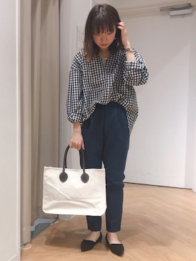 REINAさん（レディース・162cm）の冬コーディネート
