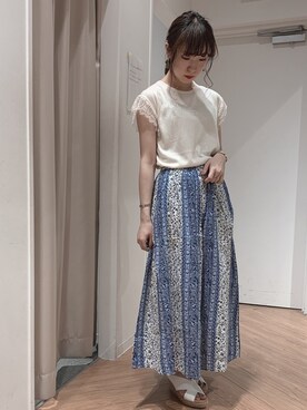 REINAさん（レディース・162cm）の春コーディネート