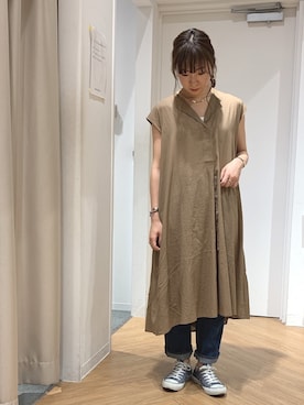 REINAさん（レディース・162cm）の春コーディネート