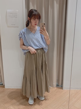 REINAさん（レディース・163cm）の夏コーディネート
