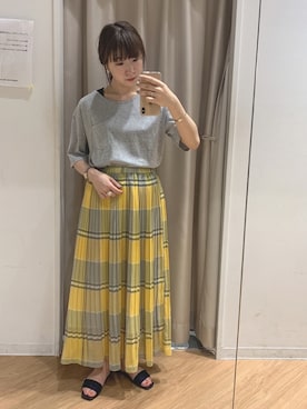 REINAさん(レディース・163cm)の夏コーディネート