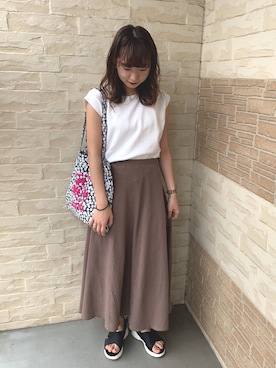 REINAさん（レディース・162cm）の夏コーディネート