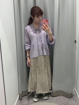 REINAさん（レディース・162cm）の夏コーディネート