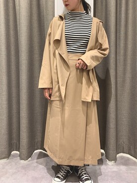「大人トレンドカジュアル」｜REINAさん（レディース・162cm）の秋コーディネート