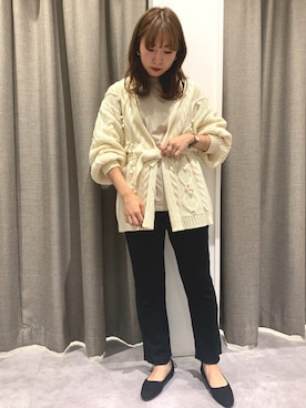 REINAさん（レディース・162cm）の秋コーディネート