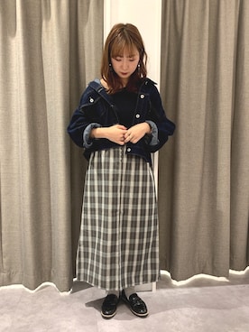 REINAさん（レディース・162cm）の秋コーディネート