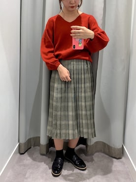 REINAさん（レディース・162cm）の秋コーディネート