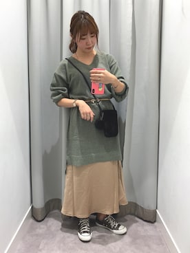 REINAさん（レディース・162cm）の秋コーディネート