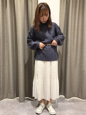 REINAさん（レディース・162cm）の秋コーディネート