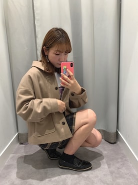 REINAさん（レディース・162cm）の冬コーディネート