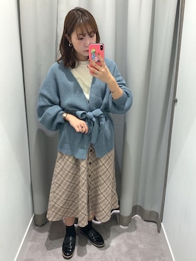 REINAさん(レディース・162cm)の冬コーディネート