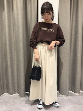 REINAさん（レディース・162cm）の冬コーディネート