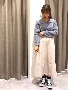 REINAさん（レディース・162cm）の冬コーディネート