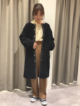 REINAさん（レディース・162cm）の冬コーディネート