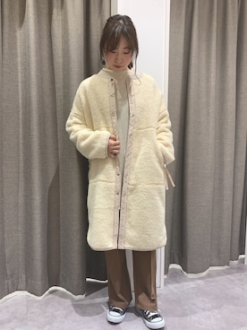 REINAさん(レディース・162cm)の冬コーディネート