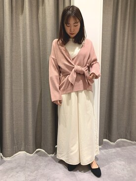 REINAさん（レディース・162cm）の冬コーディネート