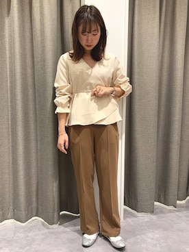 REINAさん（レディース・162cm）の冬コーディネート