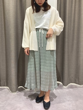 E Hyphen World Gallery イーハイフンワールドギャラリー のカーディガン ボレロを使った人気ファッションコーディネート Wear E Hyphen World Gallery イーハイフンワールドギャラリー のカーディガン ボレロを使った人気ファッションコーディネート Wear