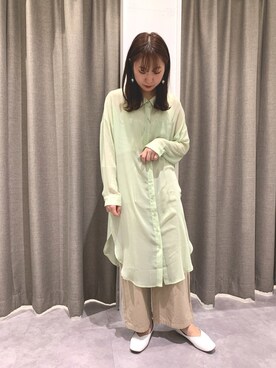 REINAさん（レディース・162cm）の春コーディネート