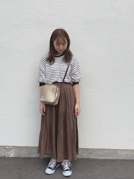 REINAさん（レディース・162cm）の春コーディネート