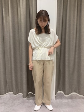 REINAさん（レディース・162cm）の春コーディネート