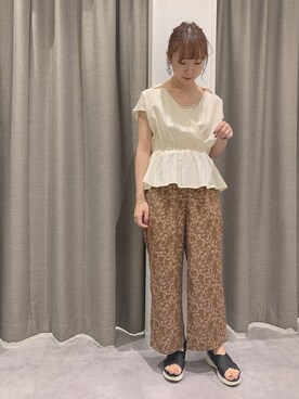 REINAさん（レディース・162cm）の夏コーディネート