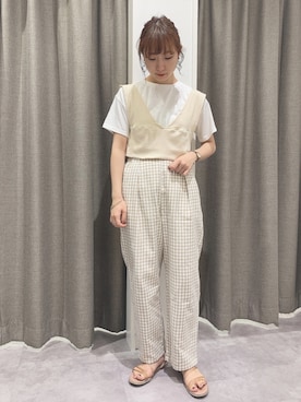 REINAさん(レディース・162cm)の夏コーディネート