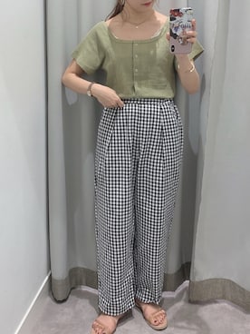 REINAさん(レディース・162cm)の夏コーディネート