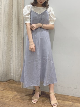 REINAさん（レディース・162cm）の夏コーディネート