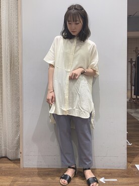 REINAさん（レディース・162cm）の夏コーディネート