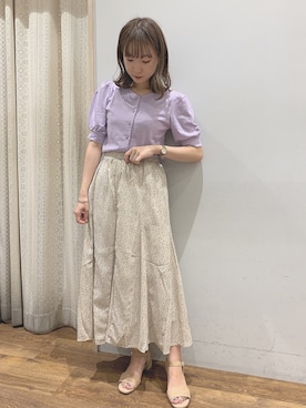 REINAさん（レディース・162cm）の夏コーディネート