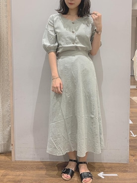 REINAさん（レディース・162cm）の夏コーディネート