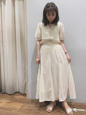 REINAさん（レディース・162cm）の夏コーディネート