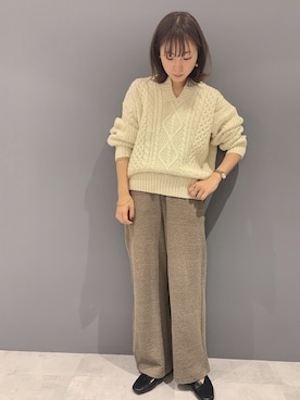 REINAさん（レディース・162cm）の冬コーディネート