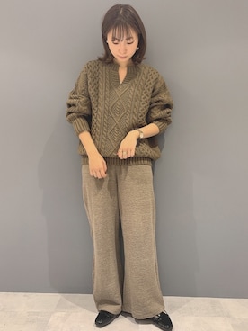 REINAさん（レディース・162cm）の冬コーディネート